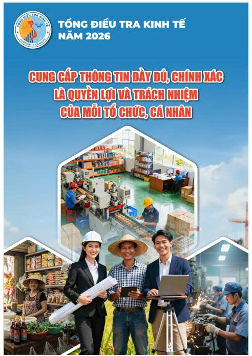 TUYÊN TRUYỀN VỀ TỔNG ĐIỀU TRA KINH TẾ NĂM 2026