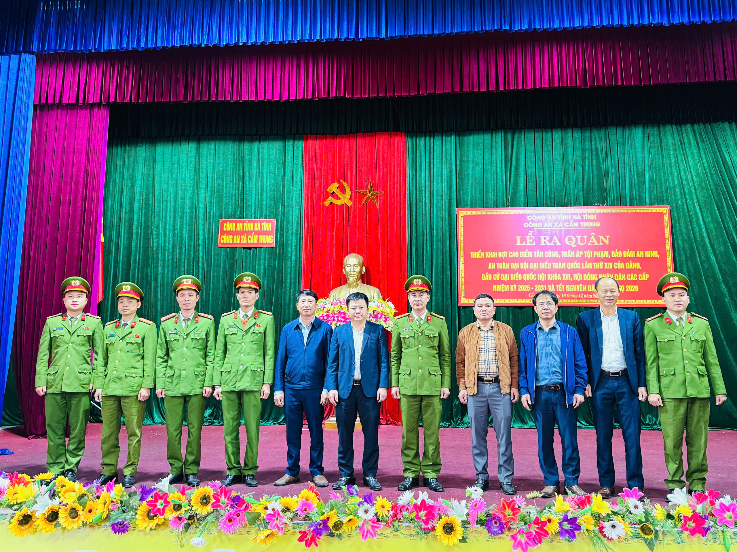 CÔNG AN XÃ CẨM TRUNG RA QUÂN CAO ĐIỂM TẤN CÔNG, TRẤN ÁP TỘI PHẠM NĂM 2025