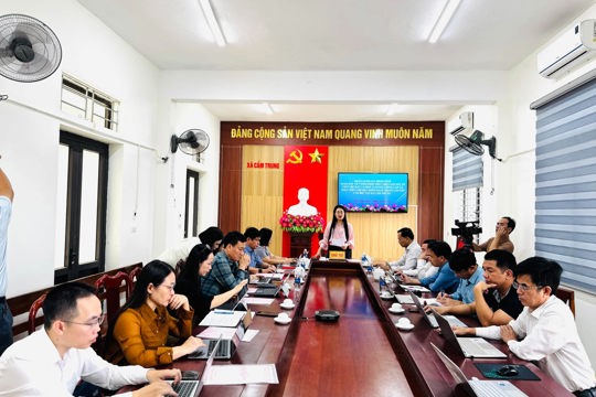 HĐND tỉnh Hà Tĩnh Giám sát việc sắp xếp tổ chức bộ máy, đơn vị hành chính và thực hiện chính sách tại xã Cẩm Trung 