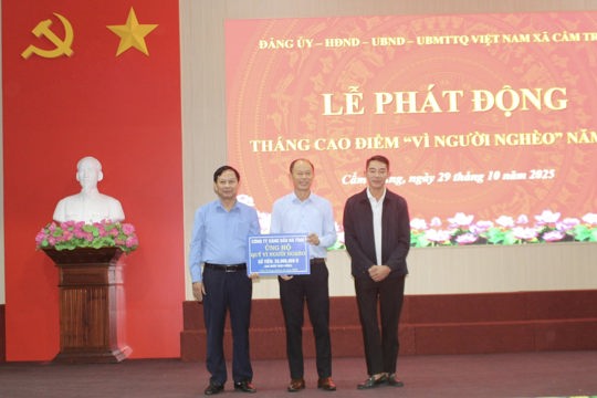CẨM TRUNG CHUNG SỨC VÌ NGƯỜI NGHÈO – KHÔNG ĐỂ AI BỊ BỎ LẠI PHÍA SAU
