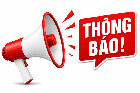 Thông báo : Kết quả lựa chọn tổ chức hành nghề đấu giá tài sản