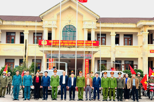CÔNG AN XÃ CẨM TRUNG RA QUÂN CAO ĐIỂM TẤN CÔNG, TRẤN ÁP TỘI PHẠM NĂM 2025