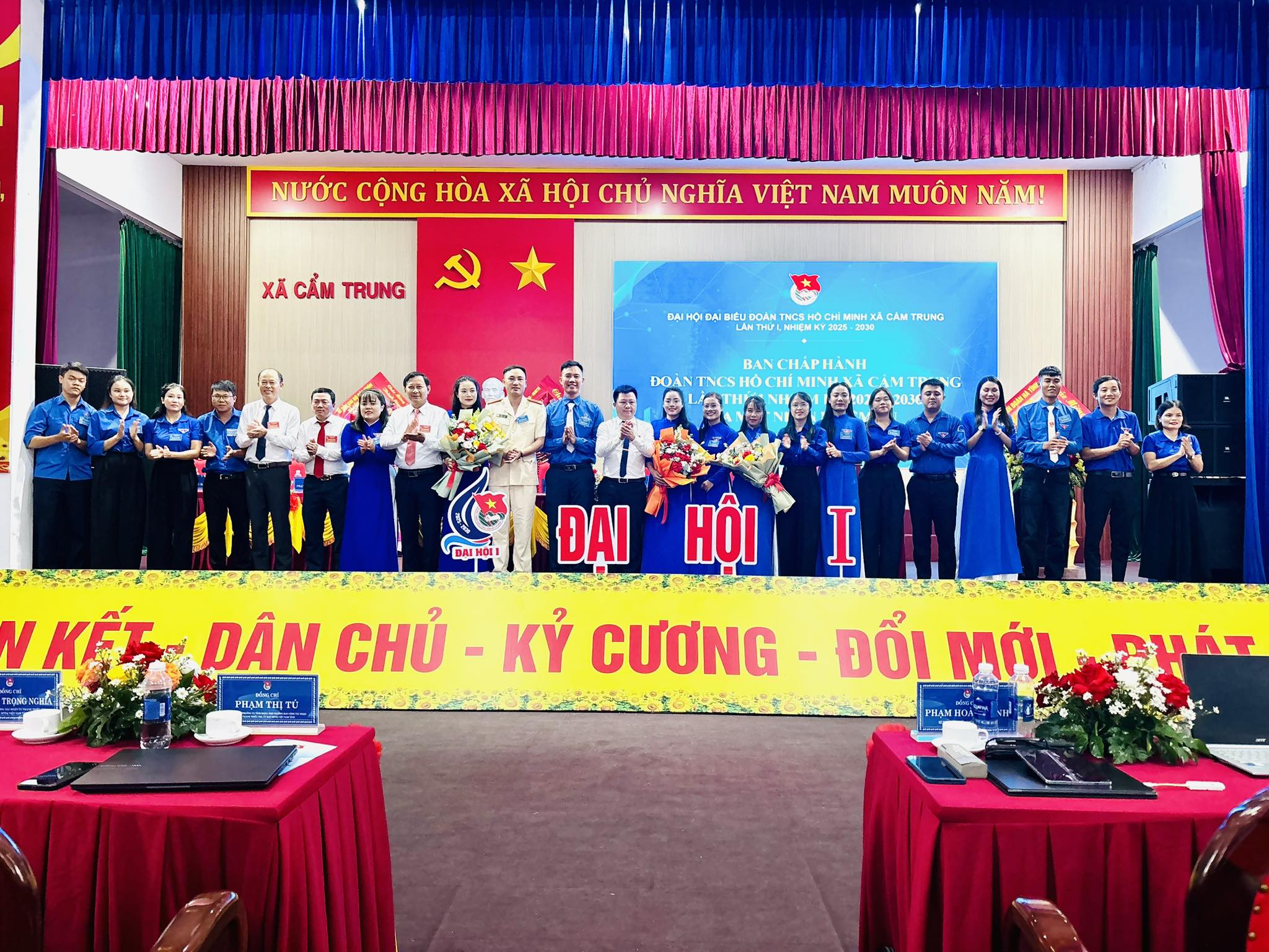 TUỔI TRẺ XÃ CẨM TRUNG ĐOÀN KẾT, BẢN LĨNH, SÁNG TẠO TRONG NHIỆM KỲ MỚI 
